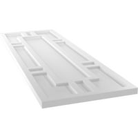 Ekena Millwork 12 W 39 H TRUE FIT PVC HASTINGS FIXED MONT SULTERS, бело