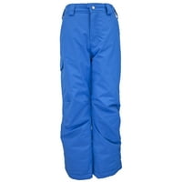 Изолирани снежни панталони на бело сиера момче - Xsmall, Ultra Blue