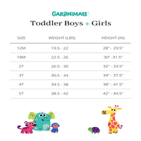 Garanimals Baby and Toddler Boy Долг ракав печатена маица, големини 12м-5Т
