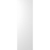 Ekena Millwork 12 W 51 H TRUE FIT PVC Diagonal Slat модерен стил фиксиран монтиран ролетни, бели