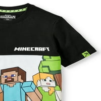 Графичка маица со кратки ракави Minecraft