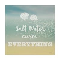 Трговска марка ликовна уметност „лекување на солена вода“ платно уметност од Сју Шлабах