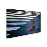 Трговска марка ликовна уметност „Црвена чадор“ платно уметност од Марк Аперс