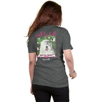 Блажена девојка маица за жени - овци куче - јаглен Хедер - мал