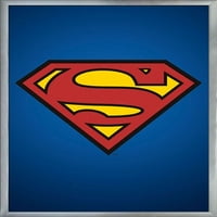 Стрипови - Супермен-Штит Ѕид Постер, 22.375 34