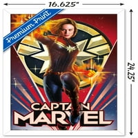 Марвел Филмски Универзум-Капетан Марвел-Херојски Ѕид Постер, 14.725 22.375