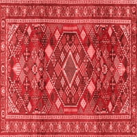 Ахгли Компанија Внатрешен Правоаголник Персиски Црвен Традиционален Простор Килими, 8' 10'